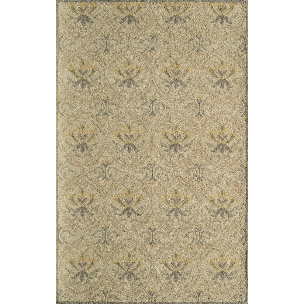 Kalaty Seville Beige Grey 4 Ft X 6 Area Rug Sv 746 46 The Newport Beige 4 Ft X 6 Indoor Area Rug