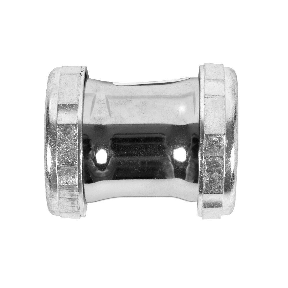 Everbilt 11/2 in. x 2 in. Plated Brass DWV Slip Coupling, ChromeC793D