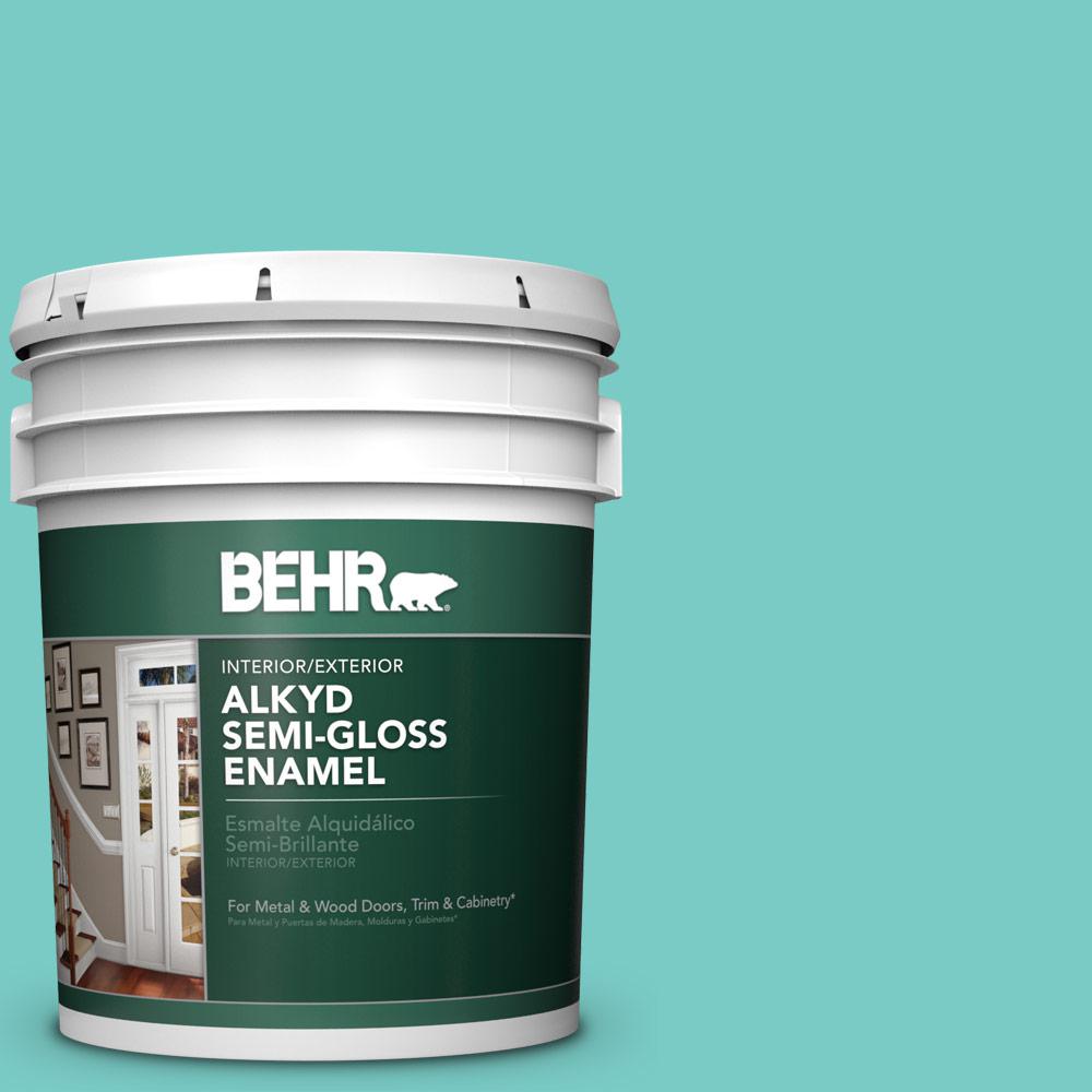 BEHR 5 gal. 450F4 Scotland Road SemiGloss Enamel Alkyd Interior