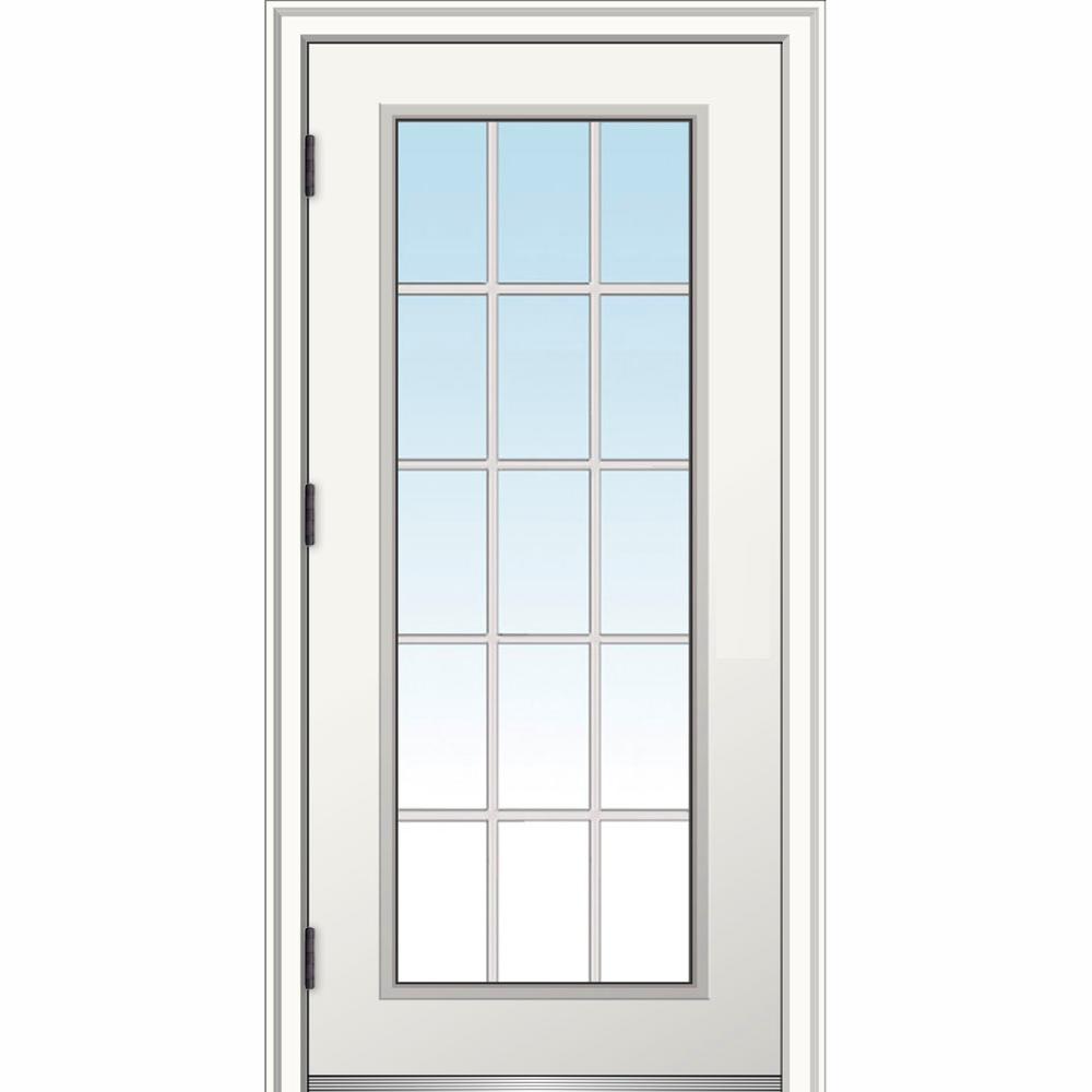 Simple 30 X 80 Outswing Exterior Door for Living room