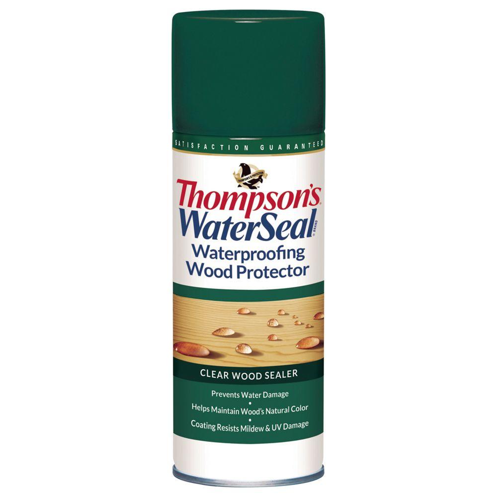 Clear waterproof sealant spray for wood