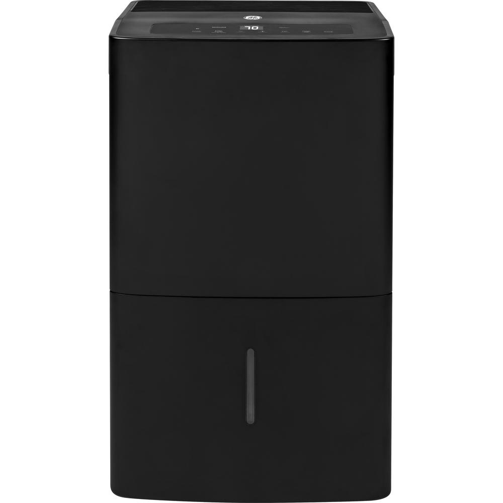 GE 50 pt. Dehumidifier for Wet Rooms up to 1500 sq. ft. in Black, ENERGY STAR, Blacks