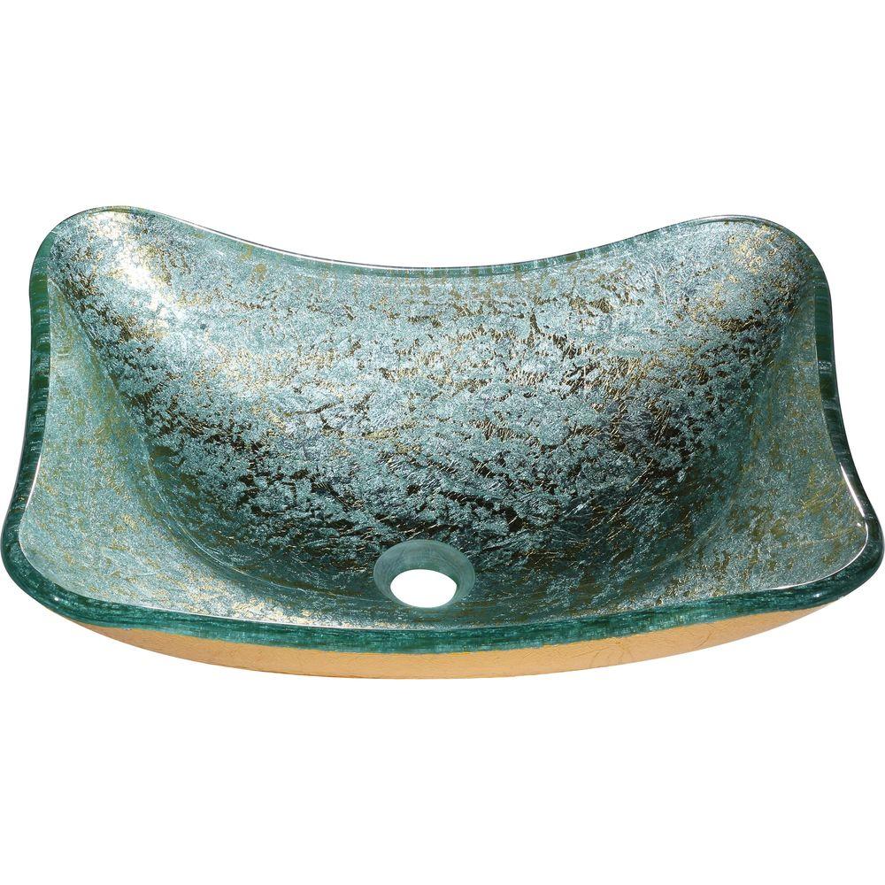 Y Decor Interlaken Vessel Sink in Metallic SilverINTERLAKEN The Home