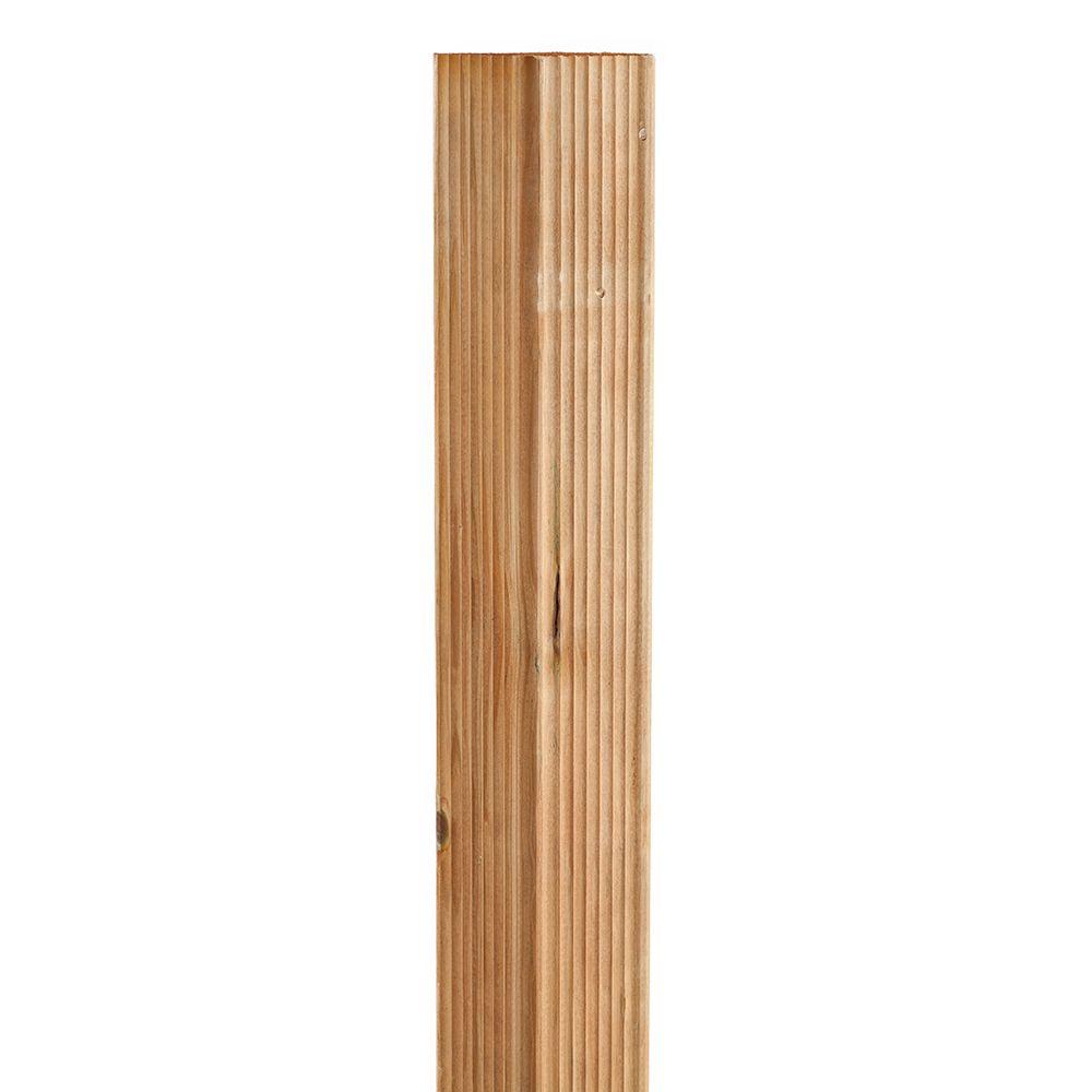 4 in. x 4 in. x 6 ft. #2 Pine Pressure-Treated Lumber-040406MCG ...