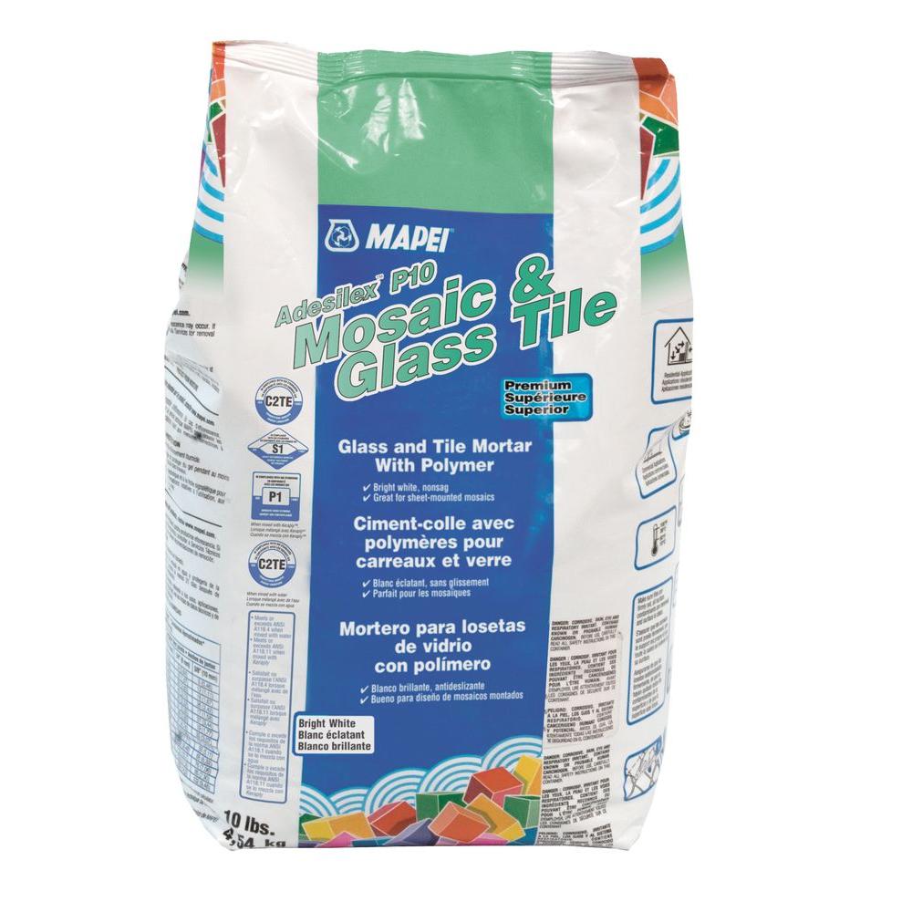 Mapei 10 Lb Adesilex P 10 Glass Mosaic Mortar 15411 The Home Depot