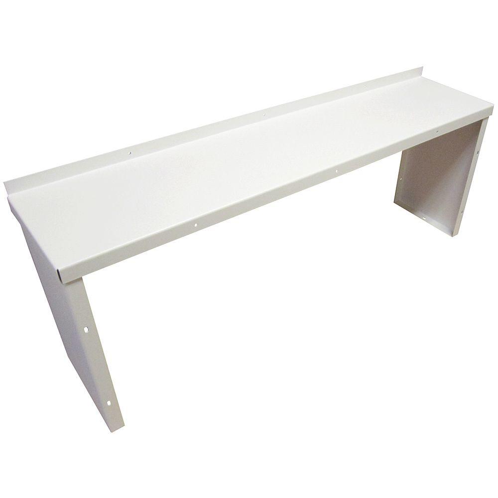 Bilco Classic 55 In X 20 In White Powder Coated Painted Steel