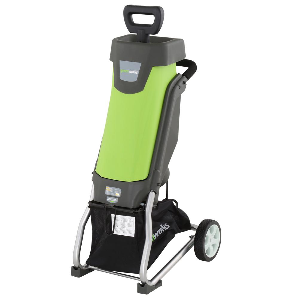 Greenworks 0.375 in. 15 Amp Electric ChipperGW24052 The Home Depot