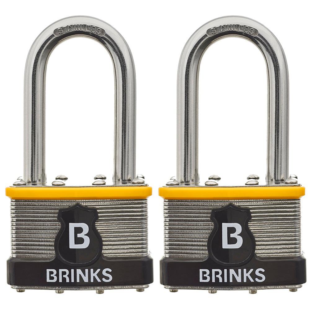 4 x Keyed Alike Heavy Duty WATER PROOF Padlocks 40mm Hardened Steel Rubber Case