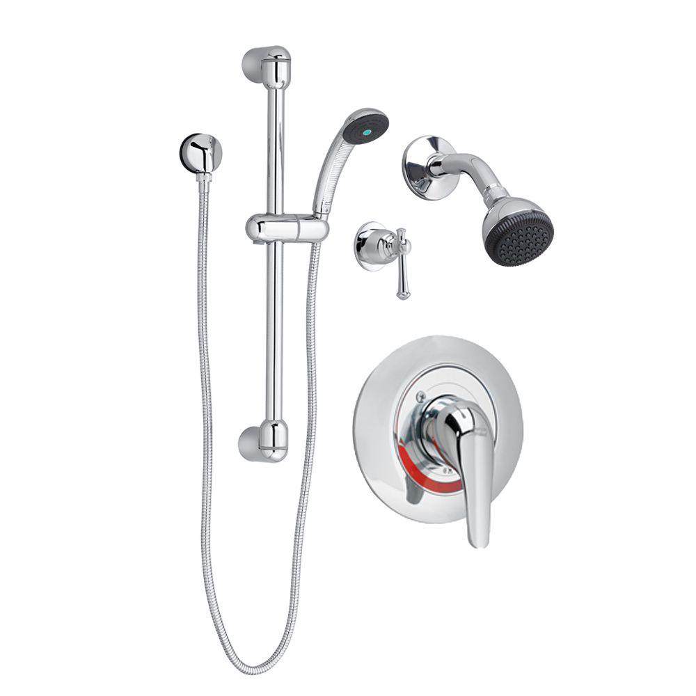 American Standard Commercial 36 In Shower System With Hand American Standard Commercial 36 In Shower System With Hand Showerhead And 2