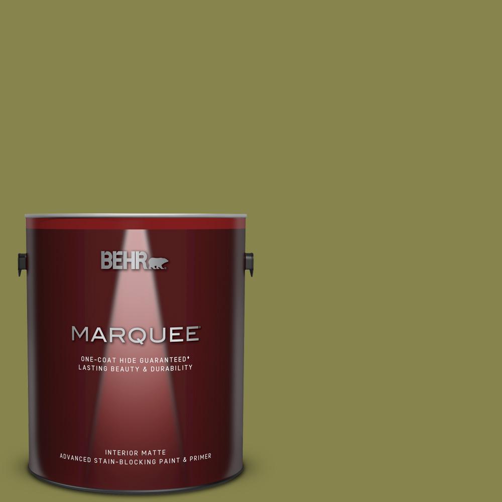 Behr Marquee 1 Gal T15 18 Snap Pea Green Matte Interior Paint And T15 18 Snap Pea Green Matte Interior Paint And Primer In One