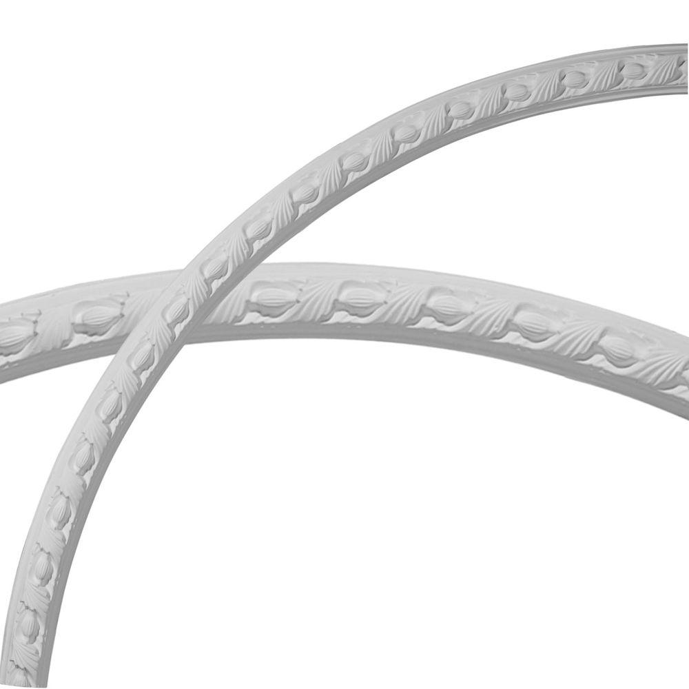 Ekena Millwork 54 1 4 In Milton Running Leaf Ceiling Ring Cr55mi Milton Running Leaf Ceiling Ring