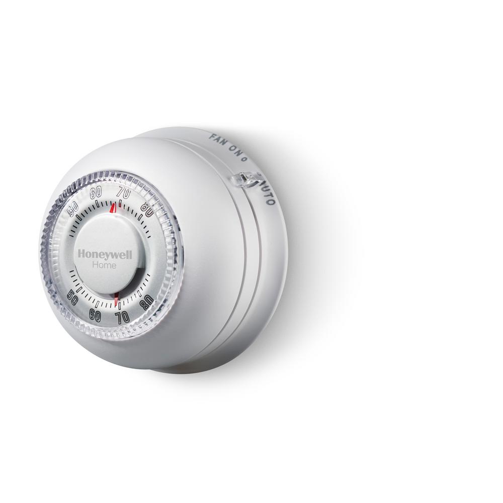 Honeywell Home Round 3Wire ThermostatT87K1007 The Home Depot
