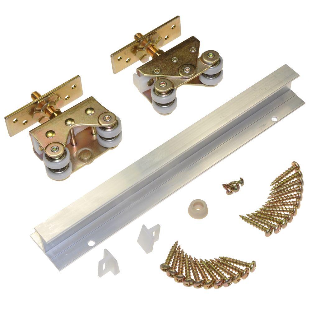 Johnson Hardware Ball Bearing Hanger 1125ppk1 The Home Depot Track And Hardware Set For Pocket Doors