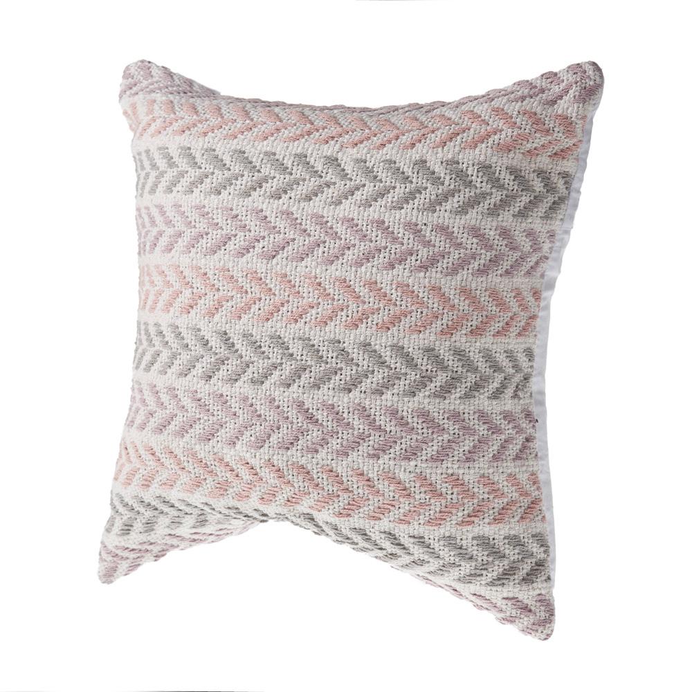 Lr Resources Chevron 18 In Pastels Lilac And Gray Standard Square