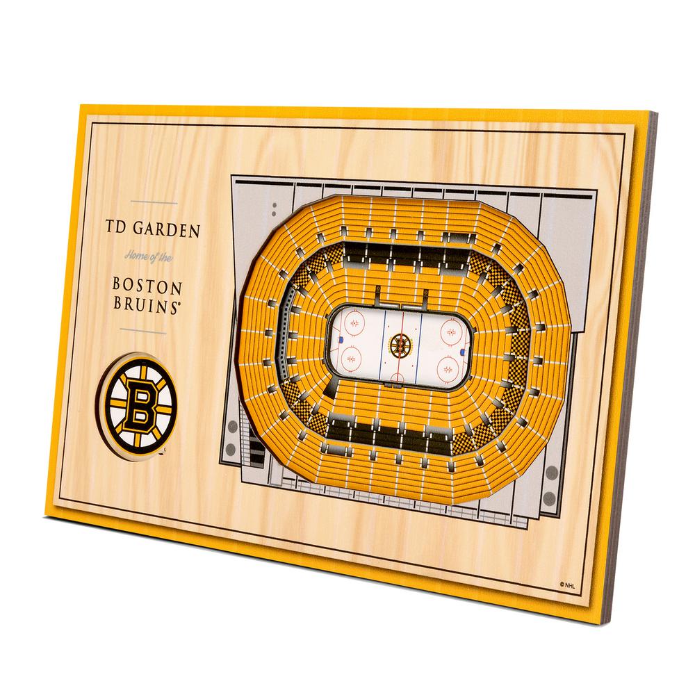 Youthefan Nhl Boston Bruins 3d Stadiumviews Desktop Display Td