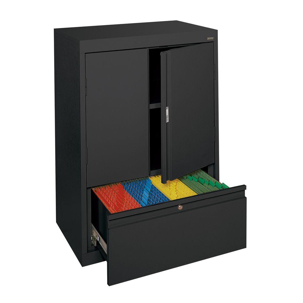 Lockable Metal Cabinet Office Storage Cabinets Home System Series 30 In W X 42 H 18 D