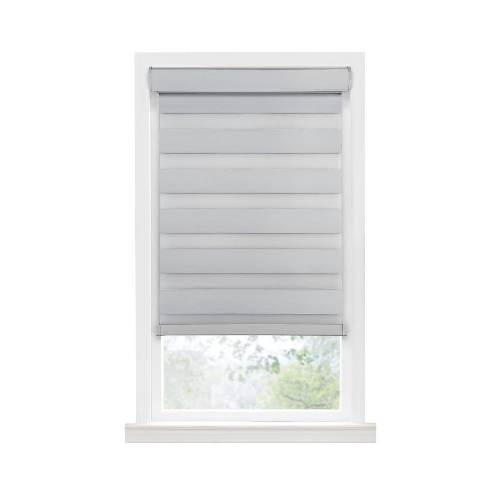 Redi Shade Gray Paper Room Darkening Window Shade - 36 In. W X 72 In. L ...