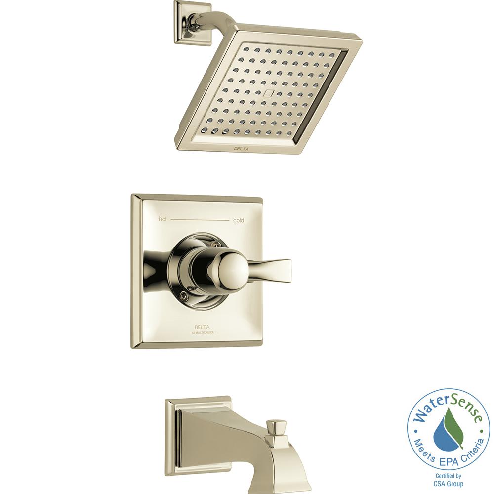 Delta Dryden 1Handle Shower Only Faucet Trim Kit in Polished Nickel