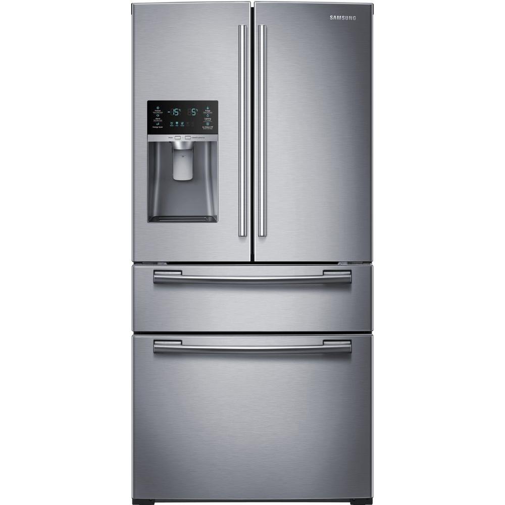 Samsung 33 in. W 24.73 cu. ft. 4Door French Door Refrigerator in