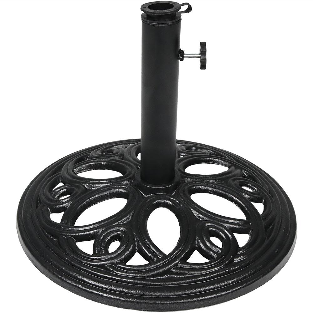 Cast Iron Patio Umbrella Stands Patio Umbrellas The Home Depot