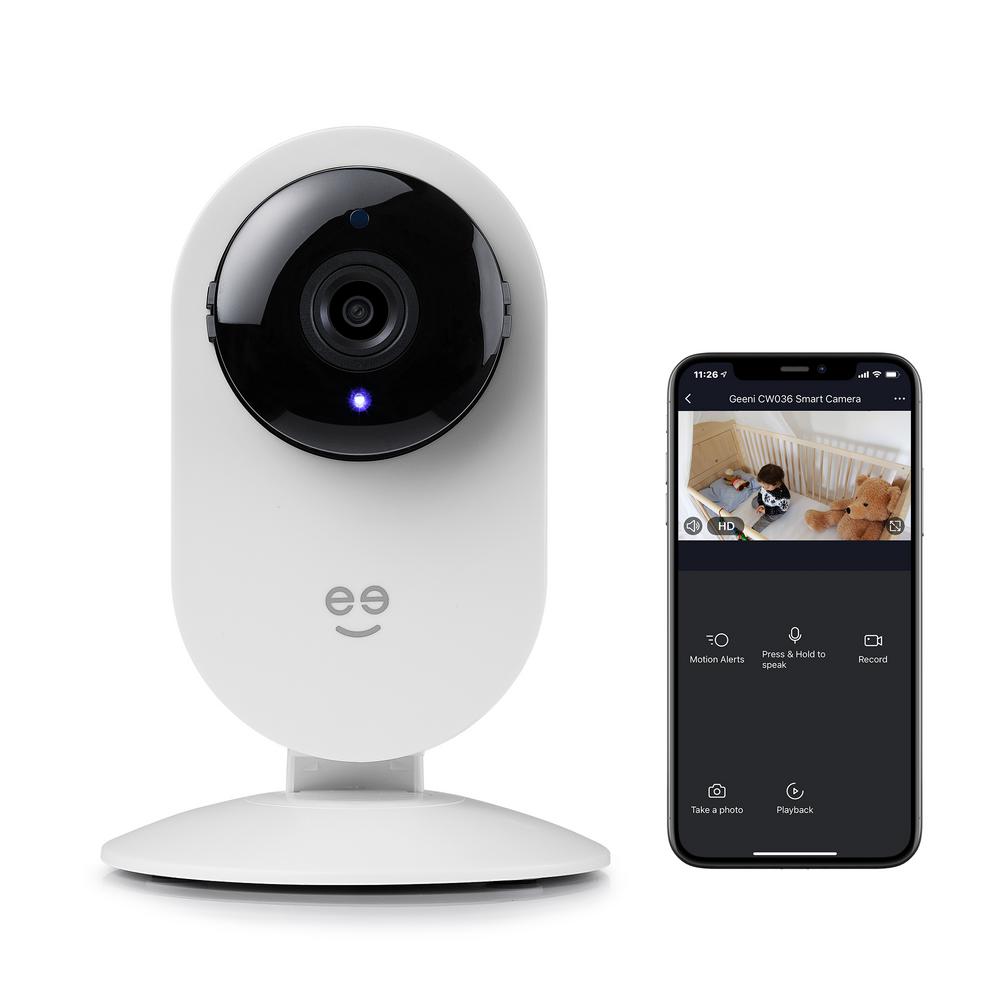 Geeni Glimpse 1080p HD Wireless Smart Camera Indoor Home Security