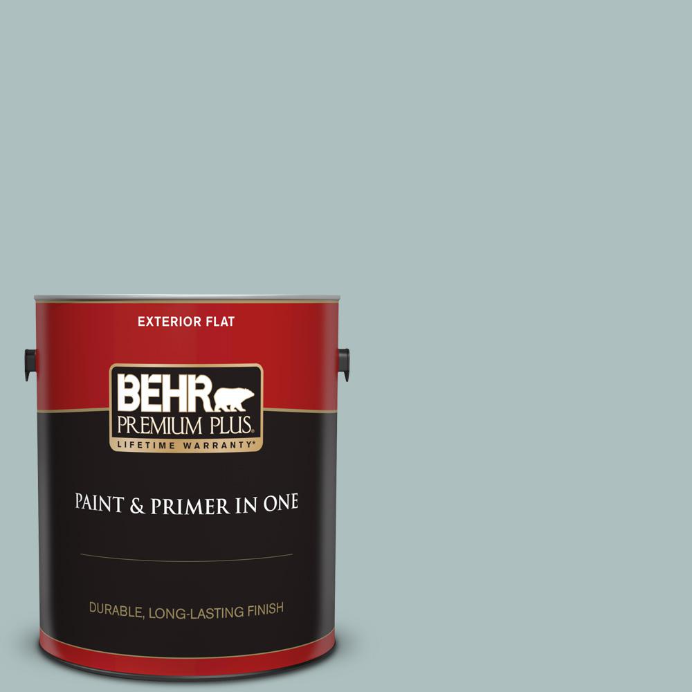 Behr Premium Plus 1 Gal. #n440-3 Greenwich Village Flat Exterior Paint 