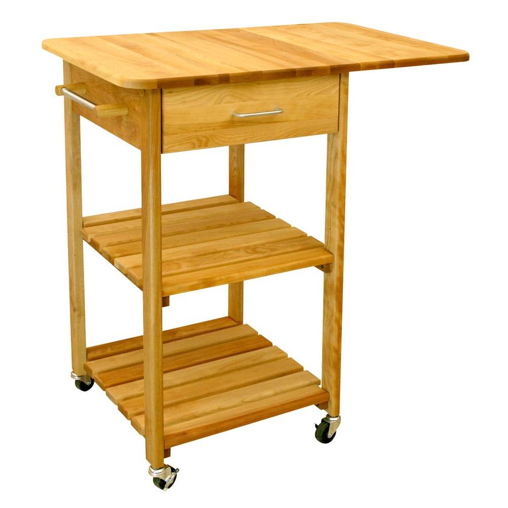 small kitchen carts with casters