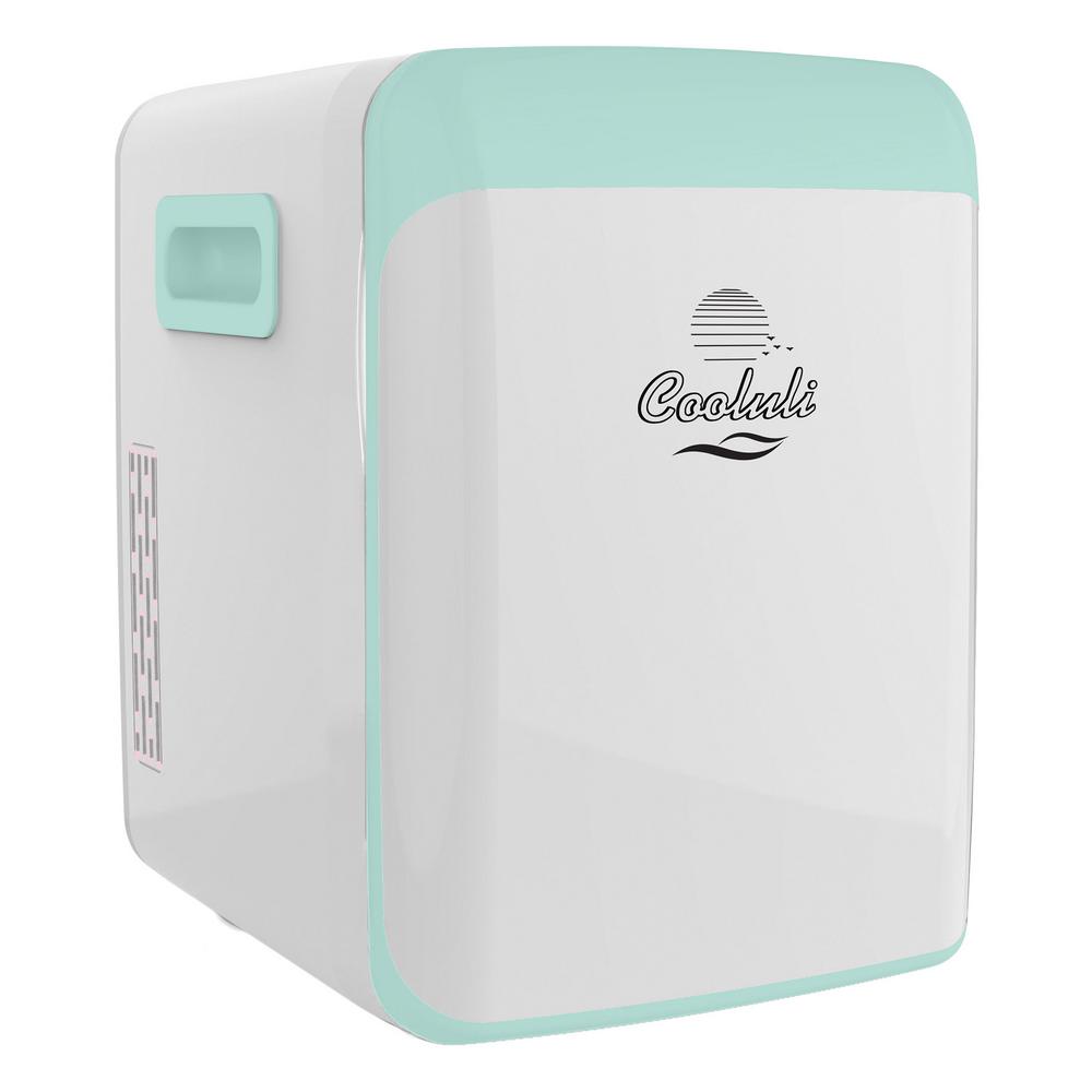 Classic 0.53 cu. ft. Retro Mini Fridge in Turquoise without Freezer