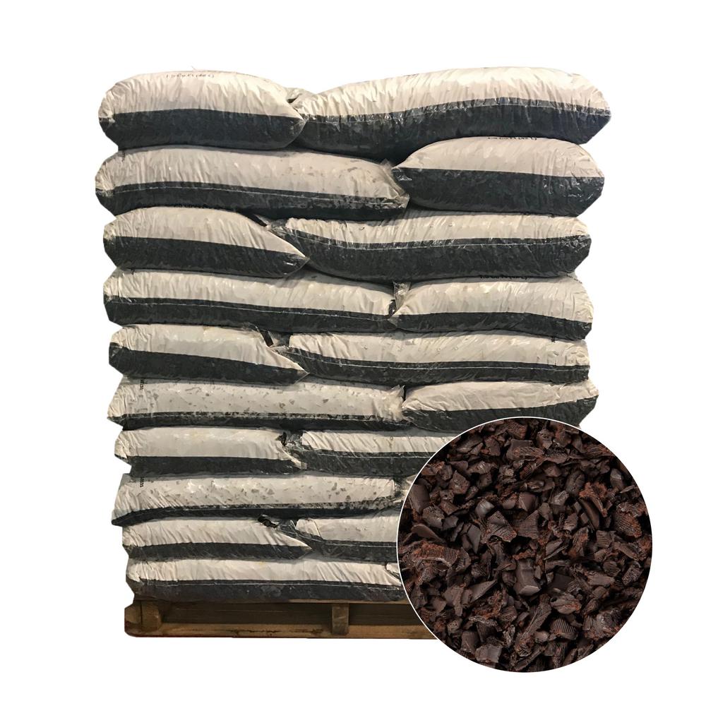 Vigoro 75 cu. ft. Mocha Brown Rubber Mulch (50 Bags)GN15BN50 The Home Depot