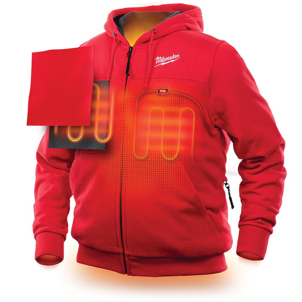 milwaukee heated jacket with hood