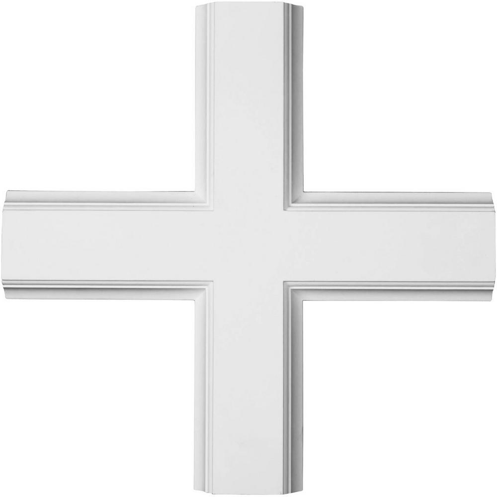Ekena Millwork 20 in. Inner Cross Intersection for 5 in. Traditional