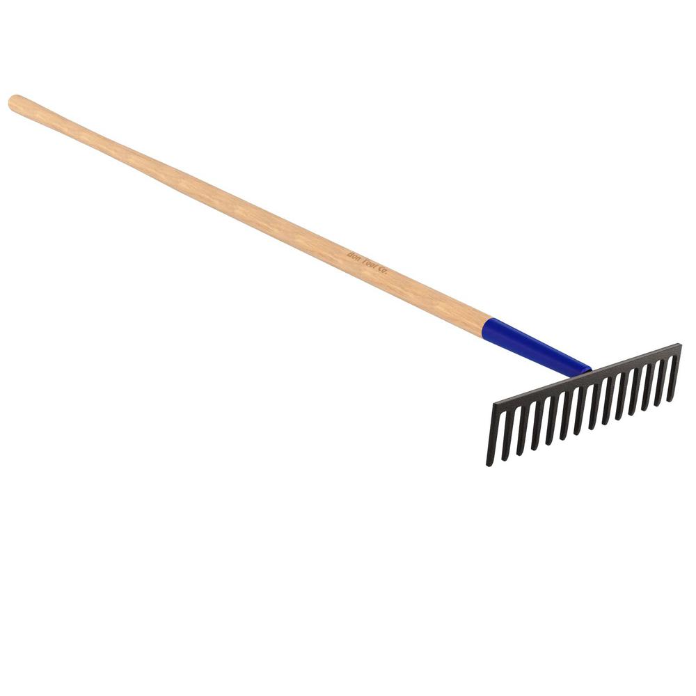 Bon 66 inch Wood Handle Heavy Duty Road Rake by Bon