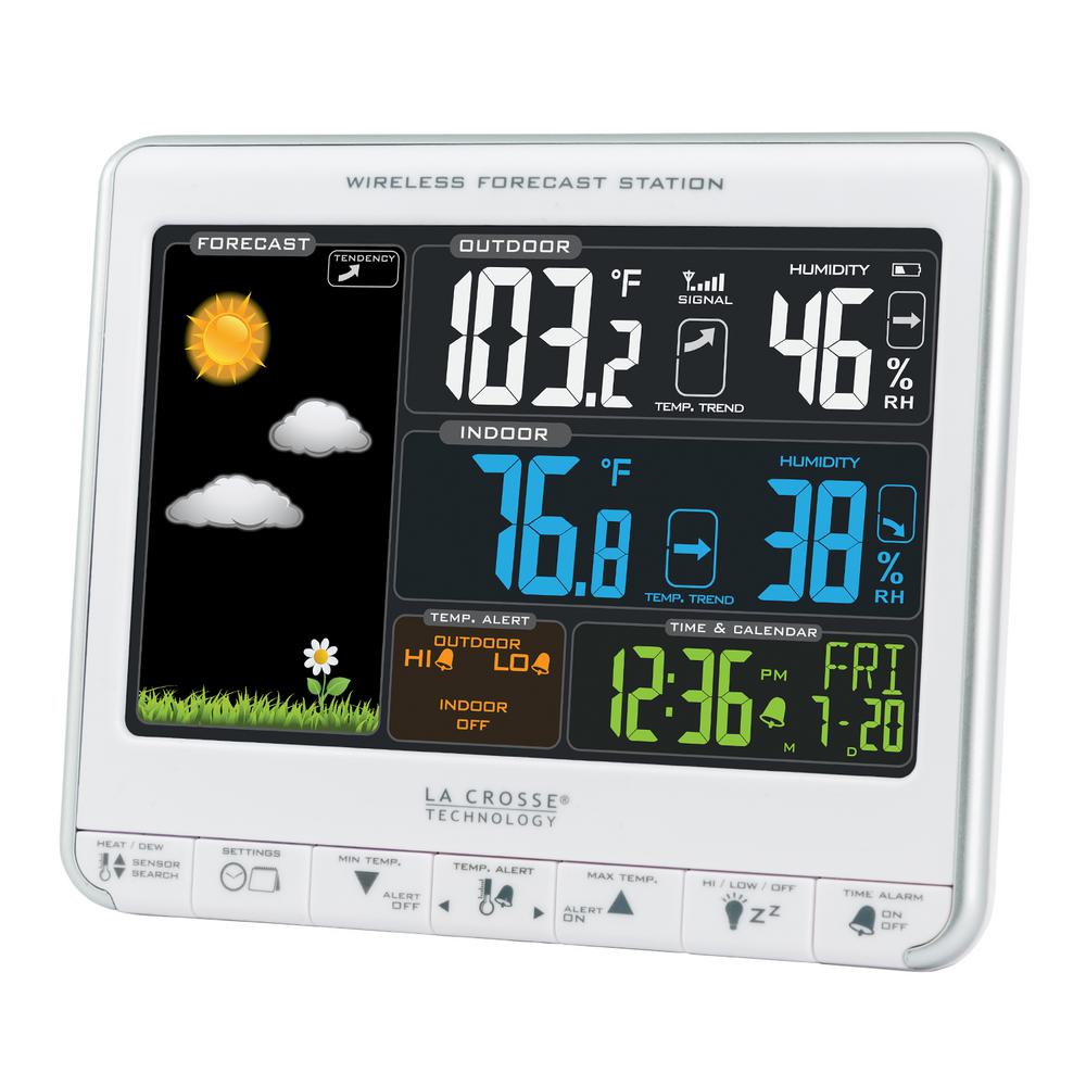 Wireless weather station. Метеостанция la Crosse ws6821. La Crosse Technology 925-1418. Weather Station. Метеостанция Forecast th-200 как поменять время.