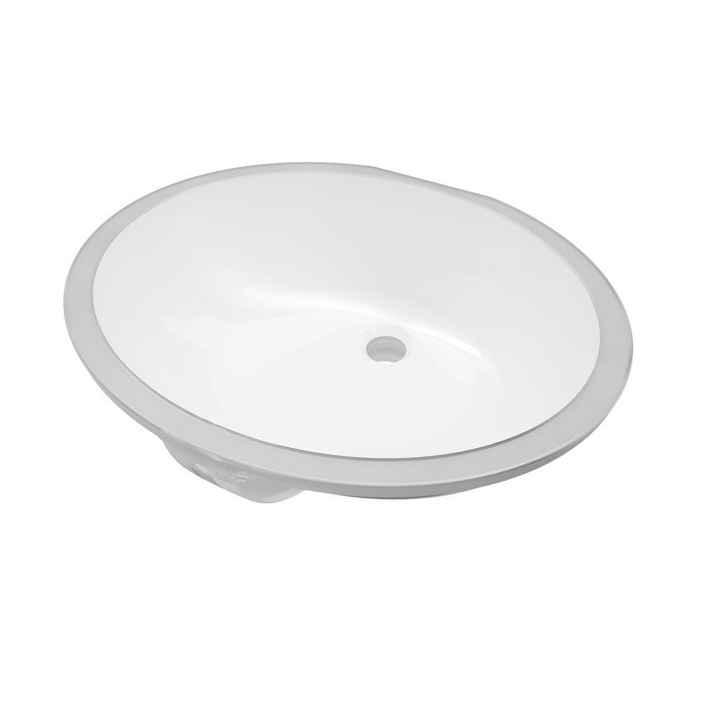 Unbranded Ansley 8 In Ceramic Undermount Oval Bathroom Sink With Overflow Glossy White 240216 The Home Depot - White Oval Undermount Bathroom Sink Unbranded Ansley 8 In Ceramic Undermount Oval Bathroom Sink With Overflow Glossy White 240216 The Home Depot - White Oval Undermount Bathroom Sink