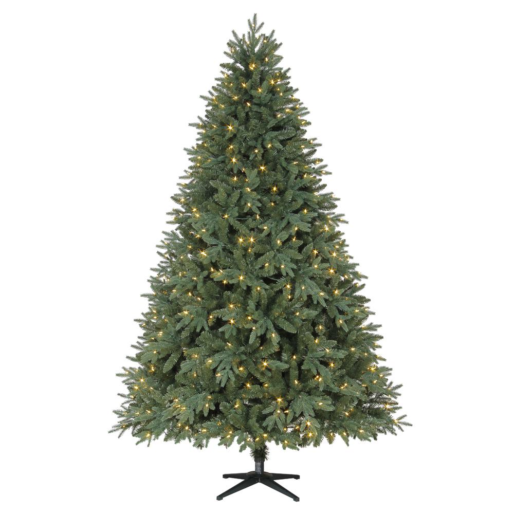 holiday animated plush led pre lit tree