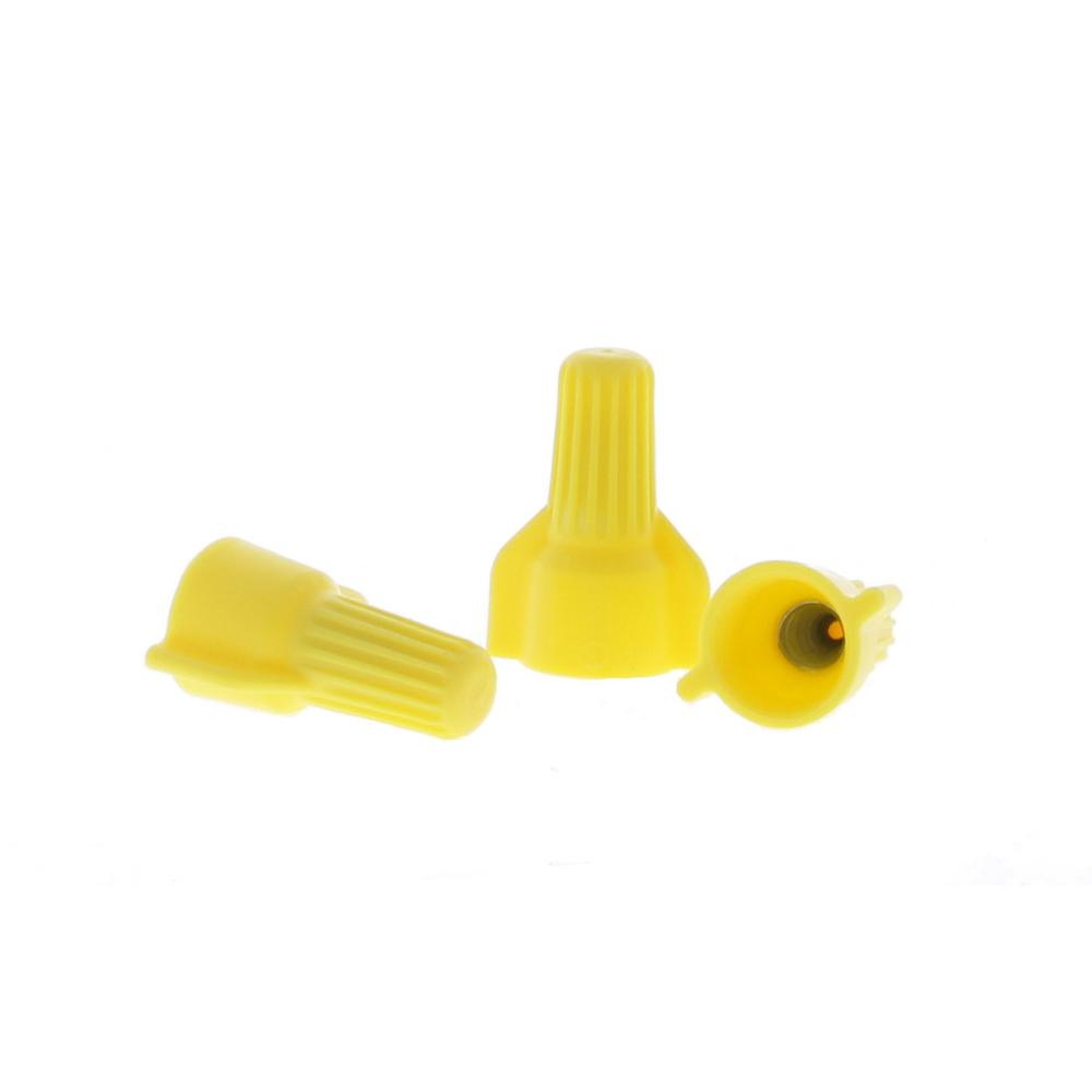 FAST SHIPPING 2500 TAN WINGED WIRE CONNECTORS SCREW-ON NUTS UL 2,500//PACK