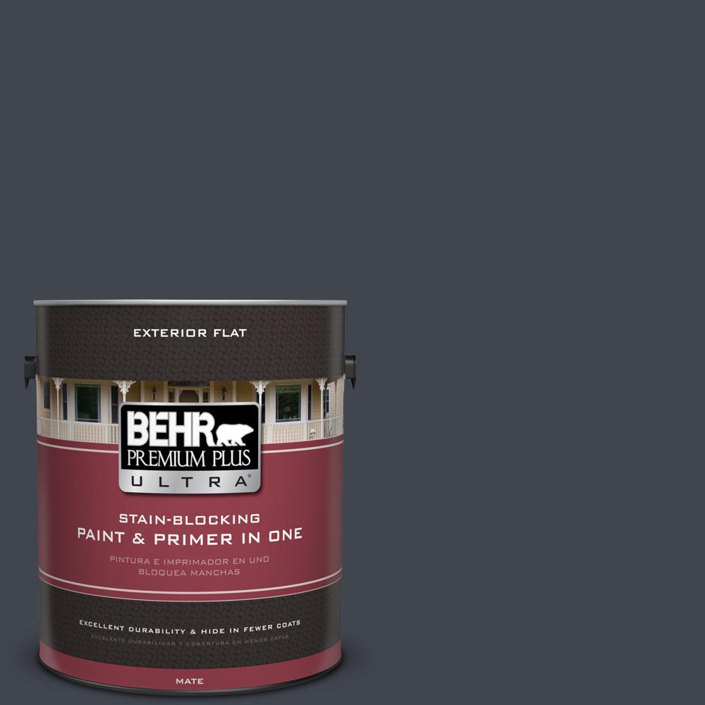 BEHR Premium Plus Ultra 1 gal. #PPU25-23 Winter Way Flat Exterior Paint