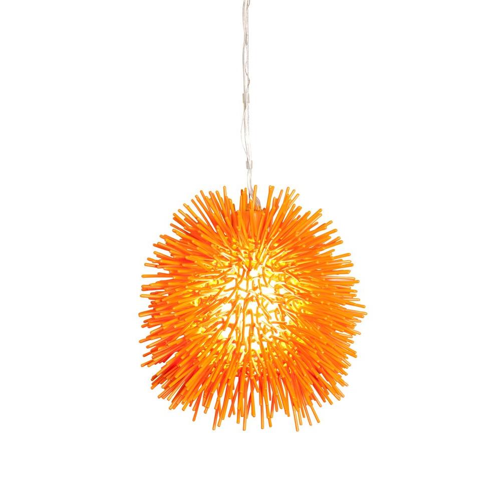 Varaluz Urchin 1 Light Electric Pumpkin Mini Pendant