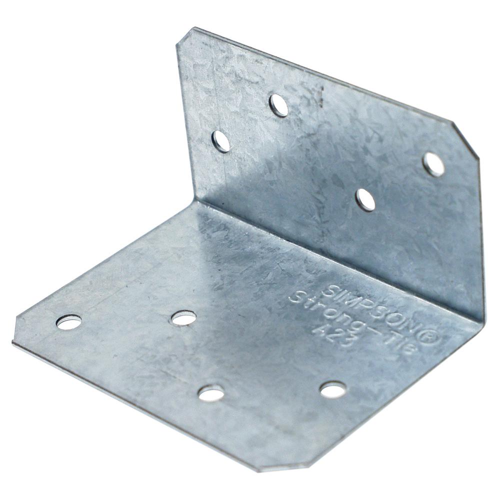 Strong Heavy Duty Angled L Bracket Home DIY Building Joinery Timber Frame Fixing