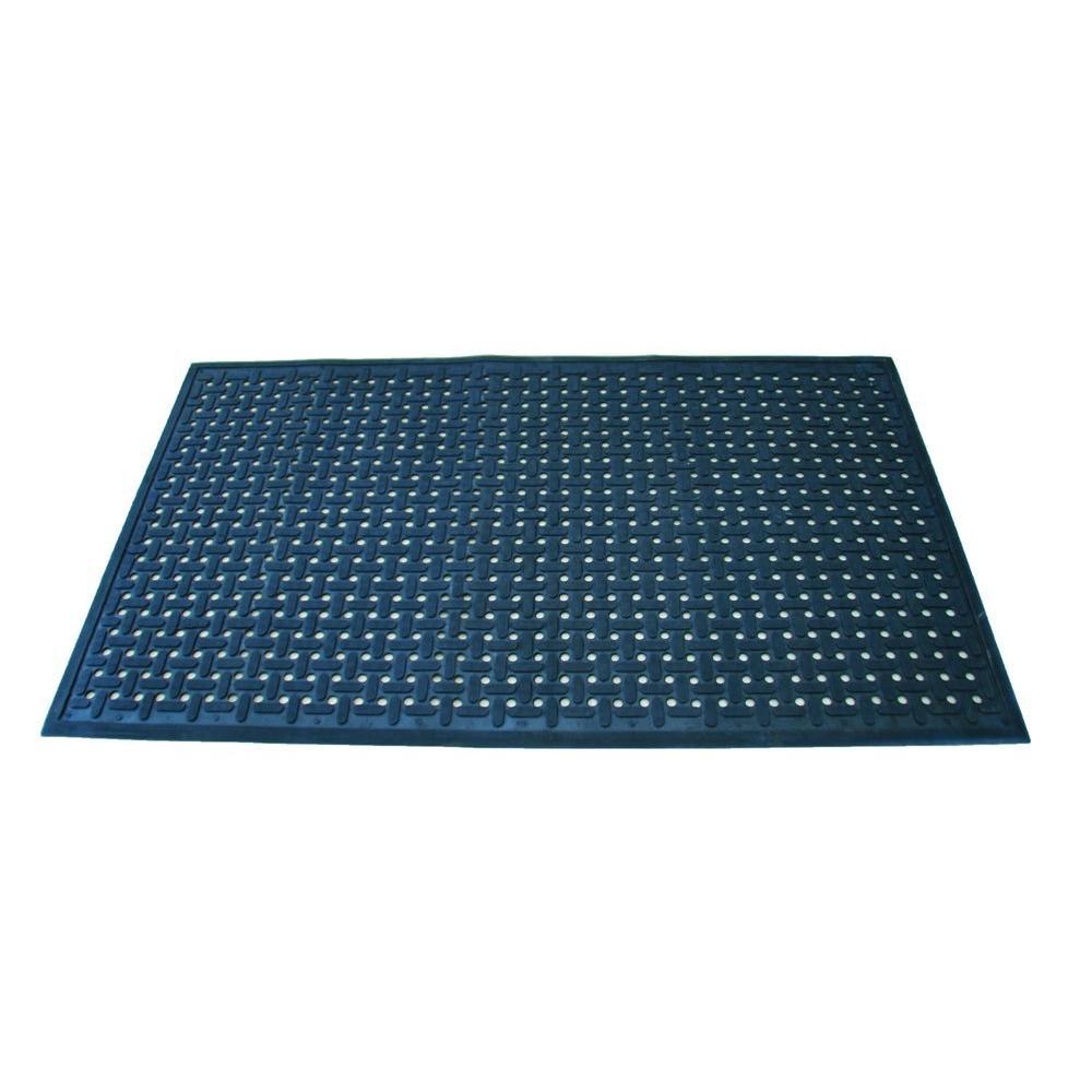 Rhino Anti Fatigue Mats Uni Mat Black 36 In X 60 In X 3 8 In