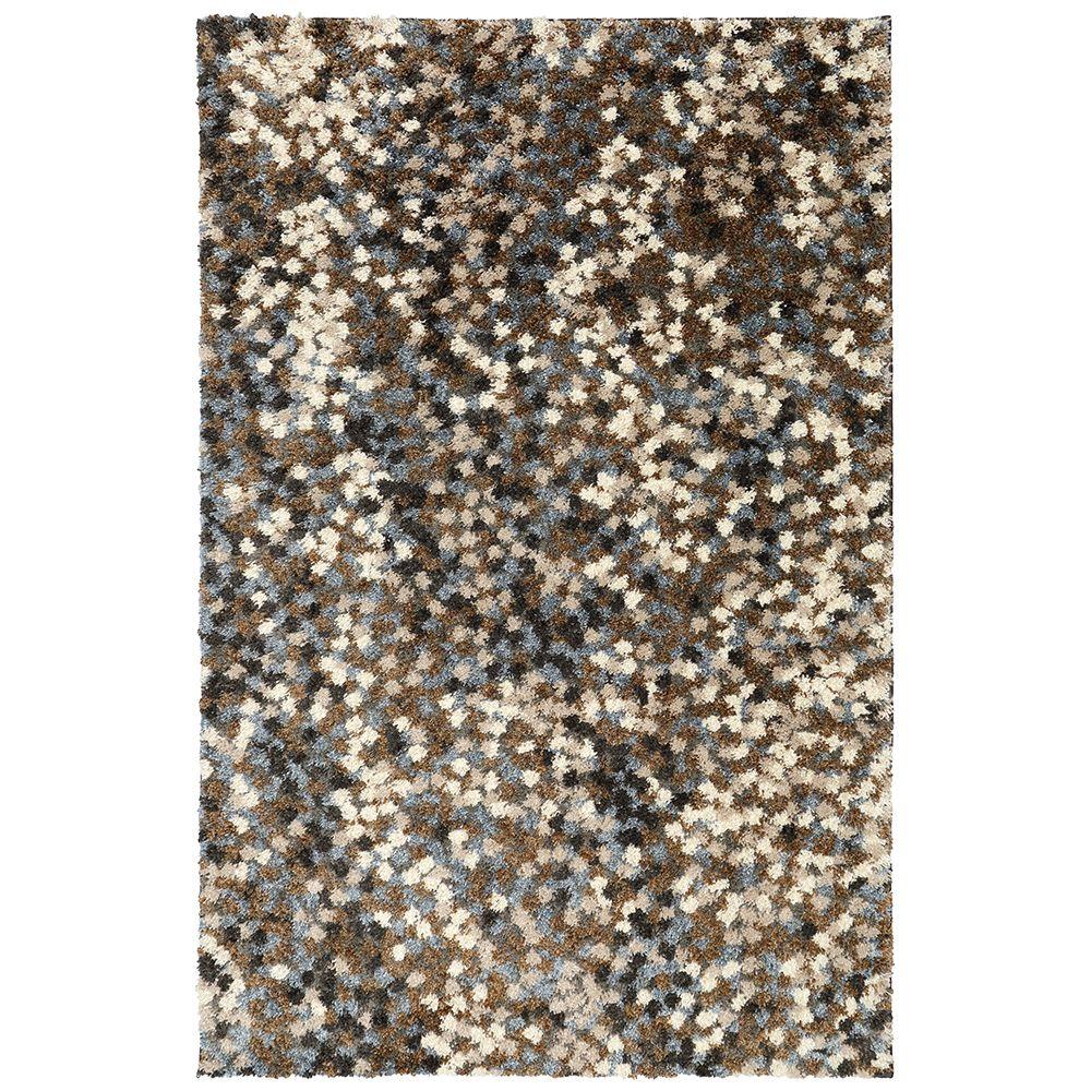8 X 10 Mohawk Home Area Rugs The Depot Chaos Theory Dark Earth 8 Ft X 10 Indoor Area Rug