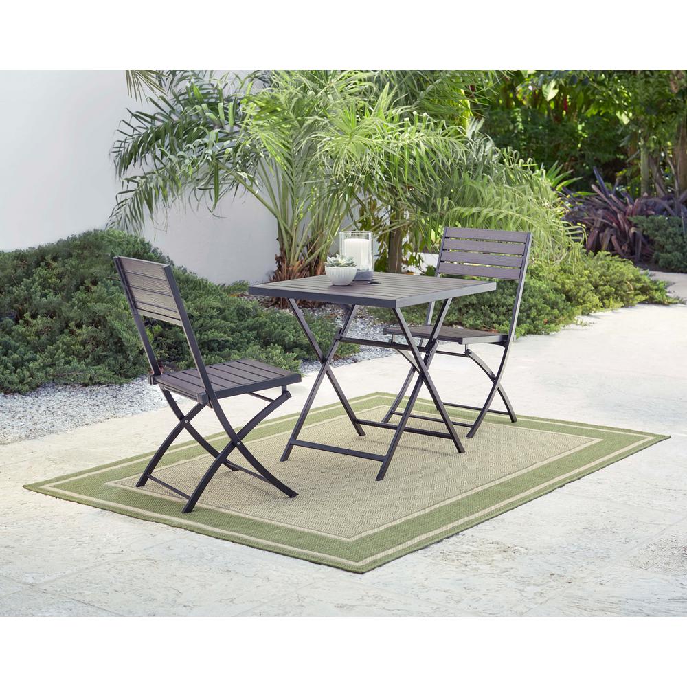 3-Piece Poly Lumber Outdoor Patio Bistro Set