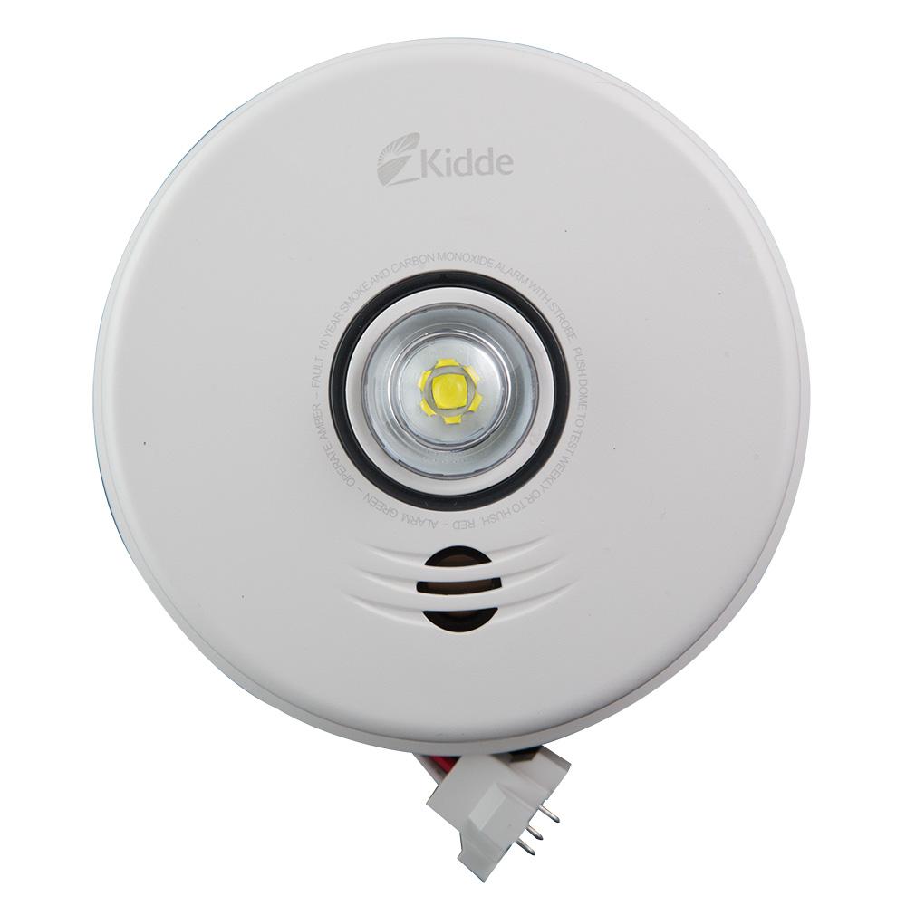Kidde Hardwired 3-in-1 LED Strobe and Combination Smoke ...