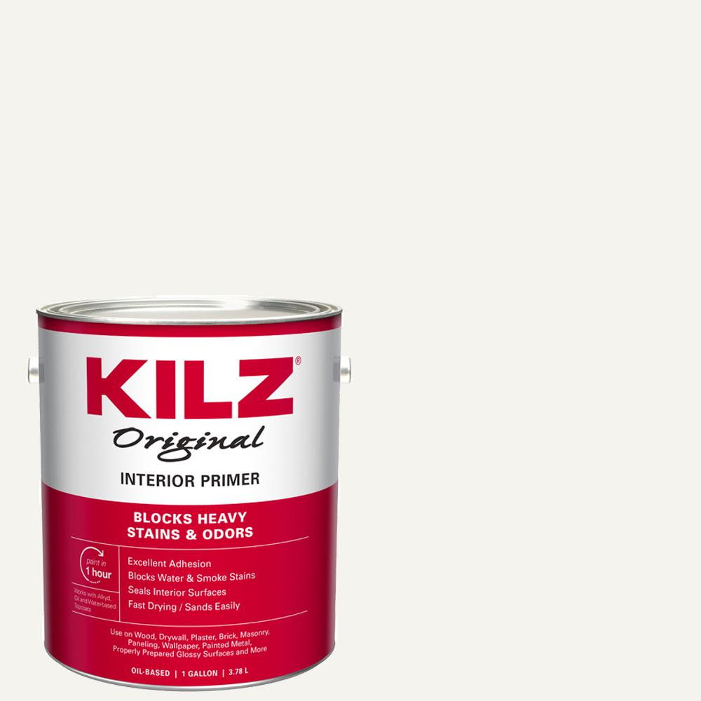 Kilz Original 1 Gal White Oil Based Interior Primer Sealer And