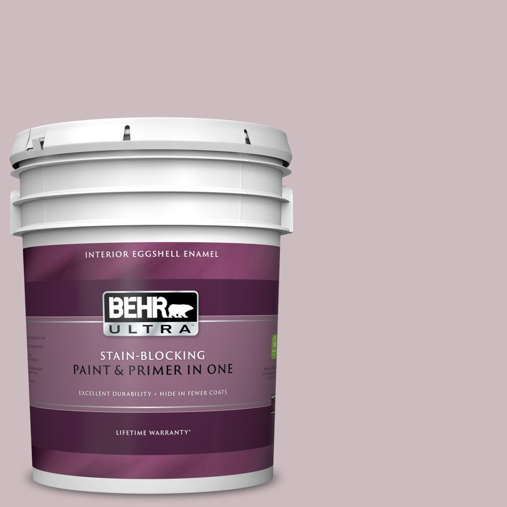 Behr Ultra 5 Gal 100e 3 Pastel Violet Eggshell Enamel Interior Paint And Primer In One Behr Ultra 5 Gal 100e 3 Pastel Violet Eggshell Enamel Interior Paint And Primer In One
