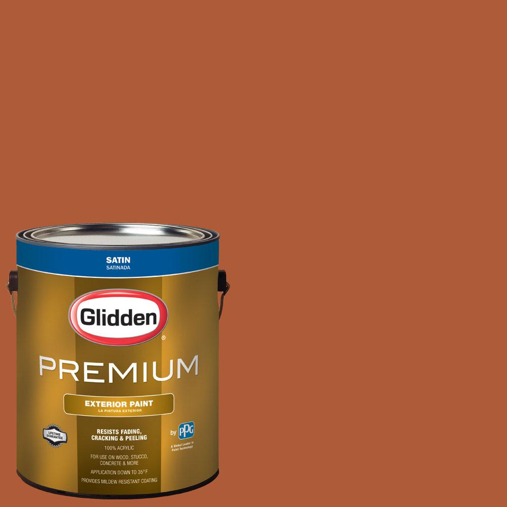 Glidden Premium 1 Gal Nba 105g Phoenix Suns Dark Orange Satin Nba 105g Phoenix Suns Dark Orange Satin Exterior Paint
