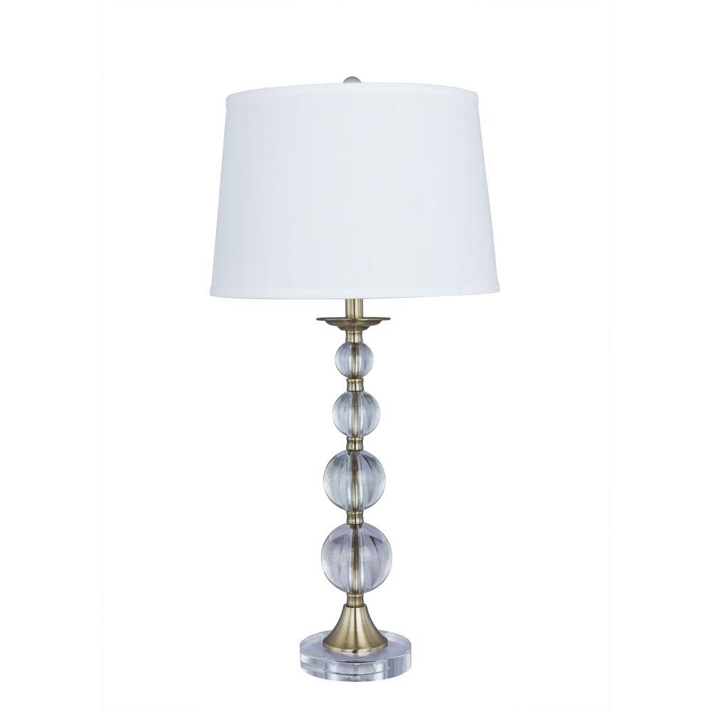 crystal base table lamps