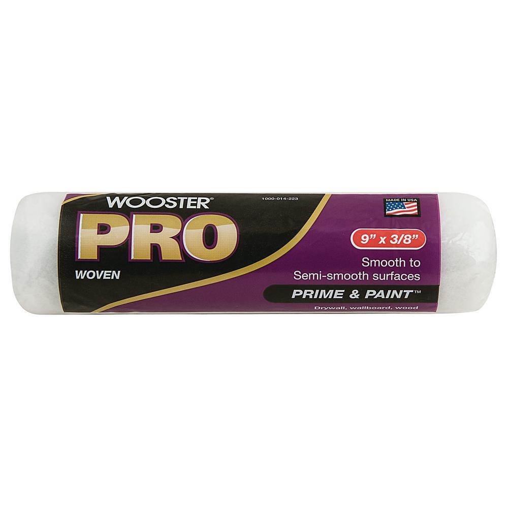 Wooster Pro 9 in. x 3/8 in. HighDensity Prime and Paint Roller Cover