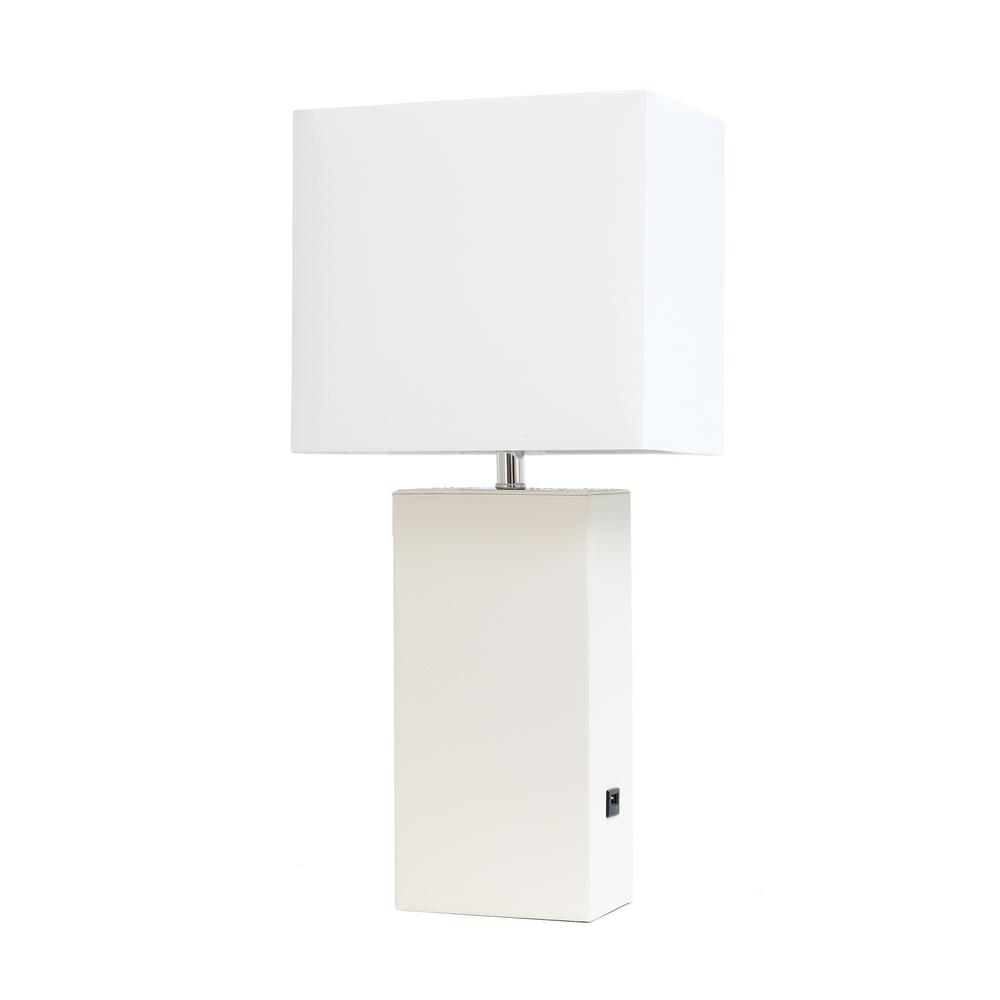 modern white lamps