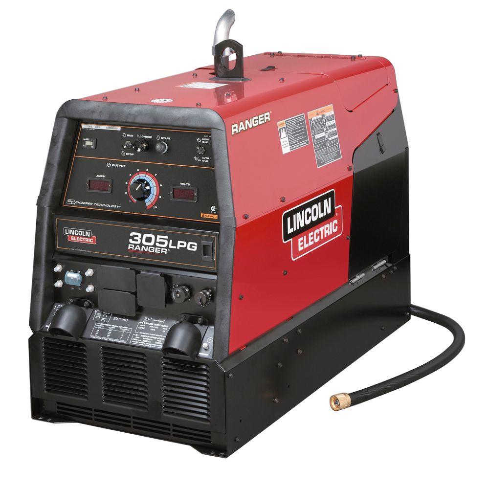 Lincoln Electric 300 Amp Ranger 305 LPG Engine Driven Welder (Kohler ...